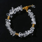 Moonlight Wave Clear Quartz Bracelet - floysun