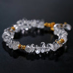 Moonlight Wave Clear Quartz Bracelet - floysun