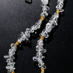 Moonlight Wave Clear Quartz Necklace - floysun