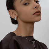 Mother of Pearl Sterling Silver Earrings - floysun