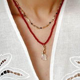 Multi - Fish Black Onyx Necklace - floysun