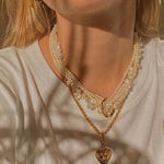 Multi - layered Baroque Pearl Necklace - floysun