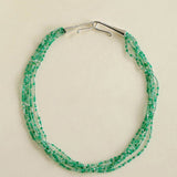 Multi - Layered Mixed Green Agate Beaded Necklace - floysun