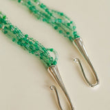 Multi - Layered Mixed Green Agate Beaded Necklace - floysun