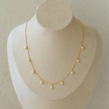 Multi - style Chain and Pearl Stacking Necklace - floysun