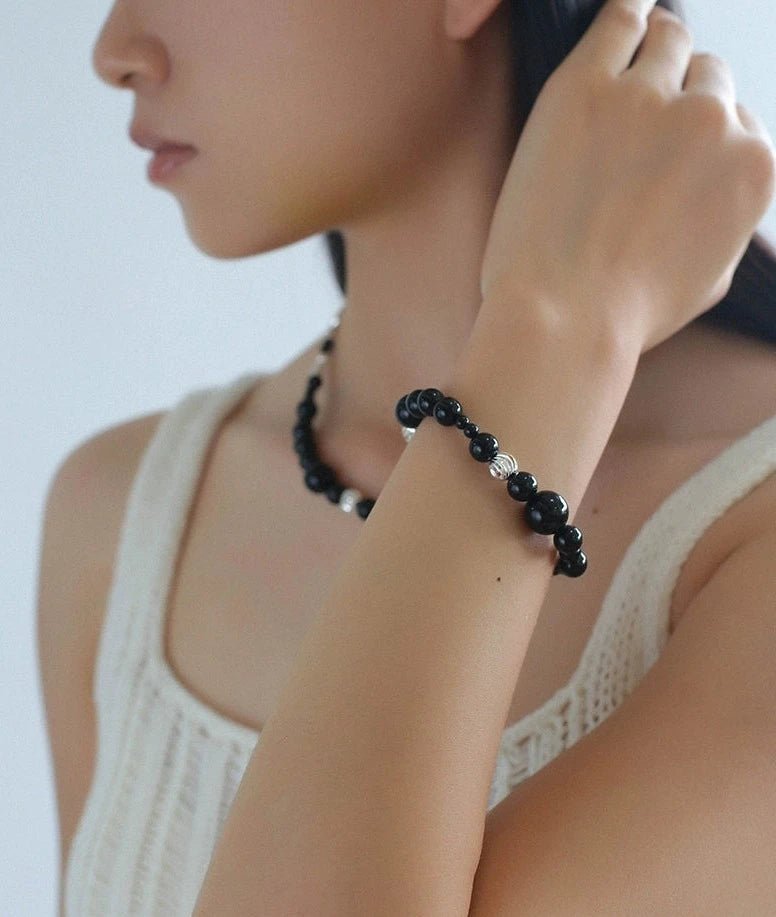 Mystical Black Onyx Necklace - floysun