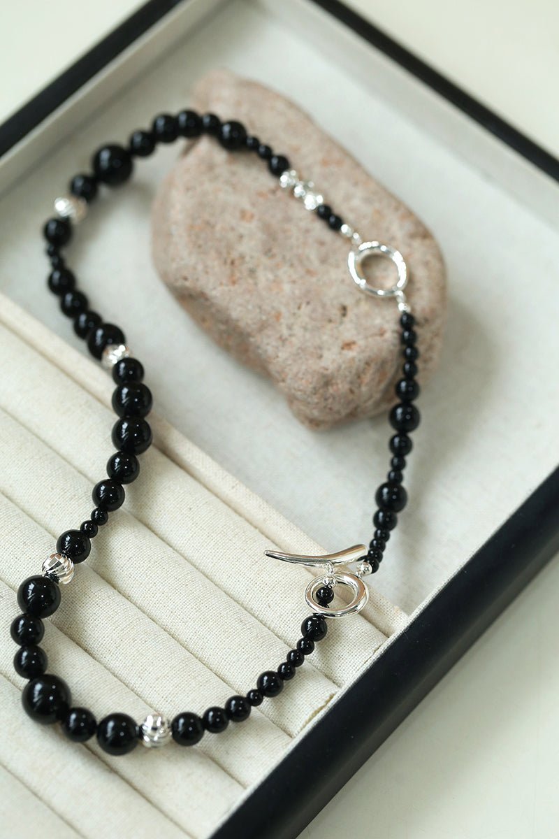 Mystical Black Onyx Necklace - floysun