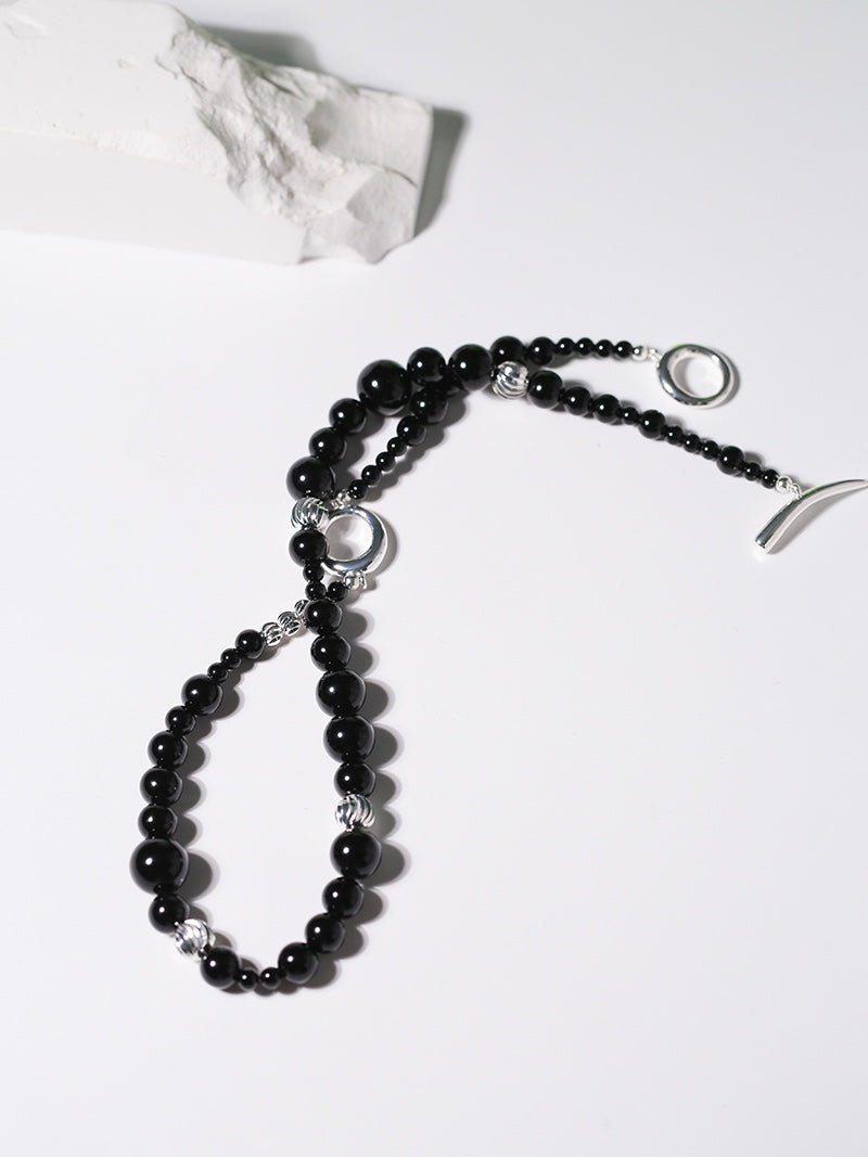 Mystical Black Onyx Necklace - floysun