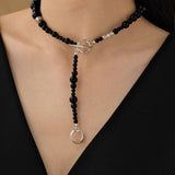 Mystical Black Onyx Necklace - floysun