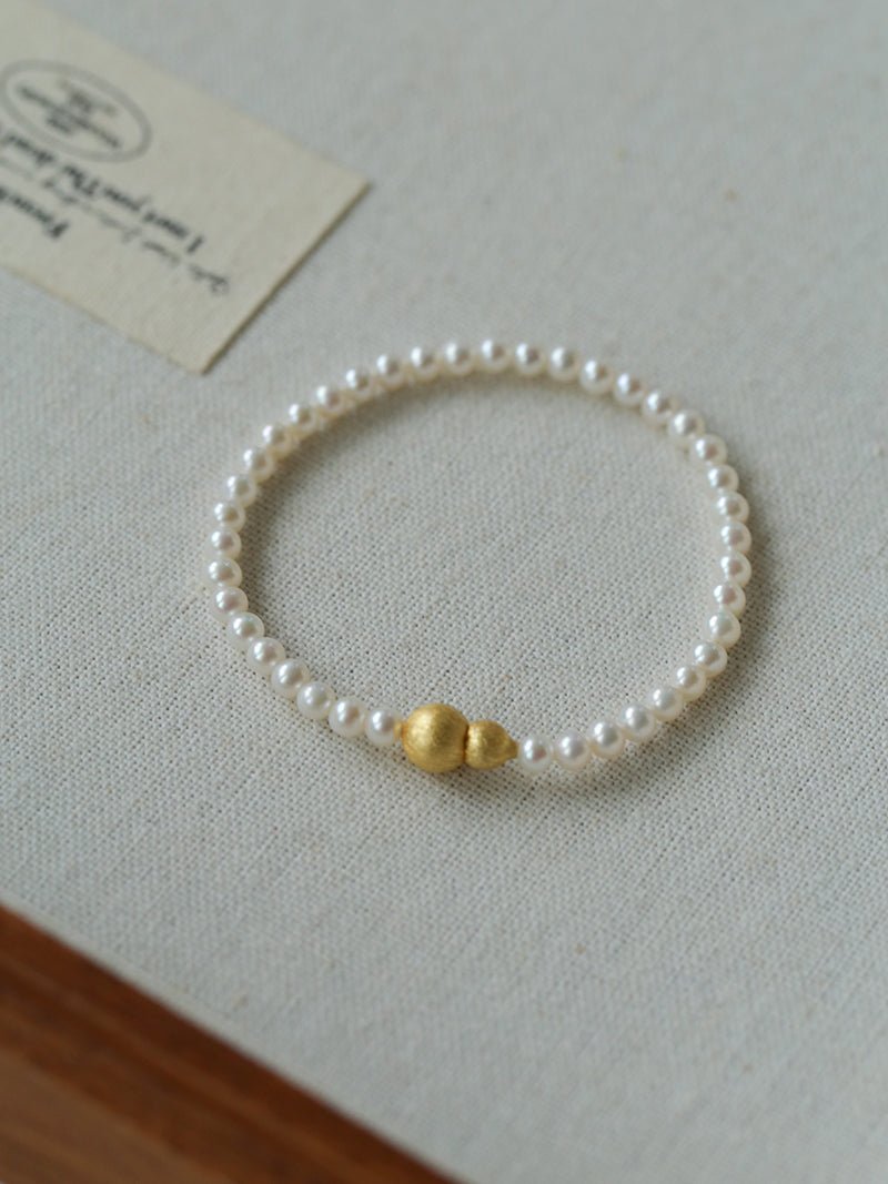 Natural Mini Pearl Gourd Bracelet - floysun