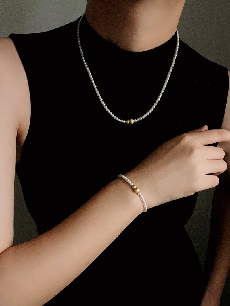 Natural Mini Pearl Gourd Bracelet - floysun