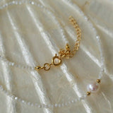 Natural Pearl Shell Passepartout Necklace - floysun