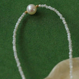 Natural Pearl Shell Passepartout Necklace - floysun
