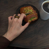 Natural Stone Balloon Ring - Tiger's Eye - floysun