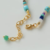 Multicolor Gemstone Beaded Necklace