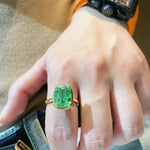 Neon Green Paraiba Glow Ring - floysun
