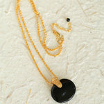 New Chinese Style Agate Peace Knot Pendant Necklace - floysun