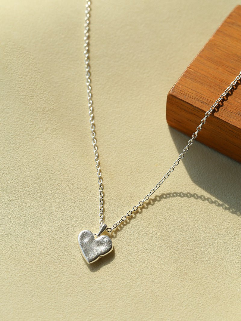 New Heart Series Compass Grass Heart Necklace - floysun