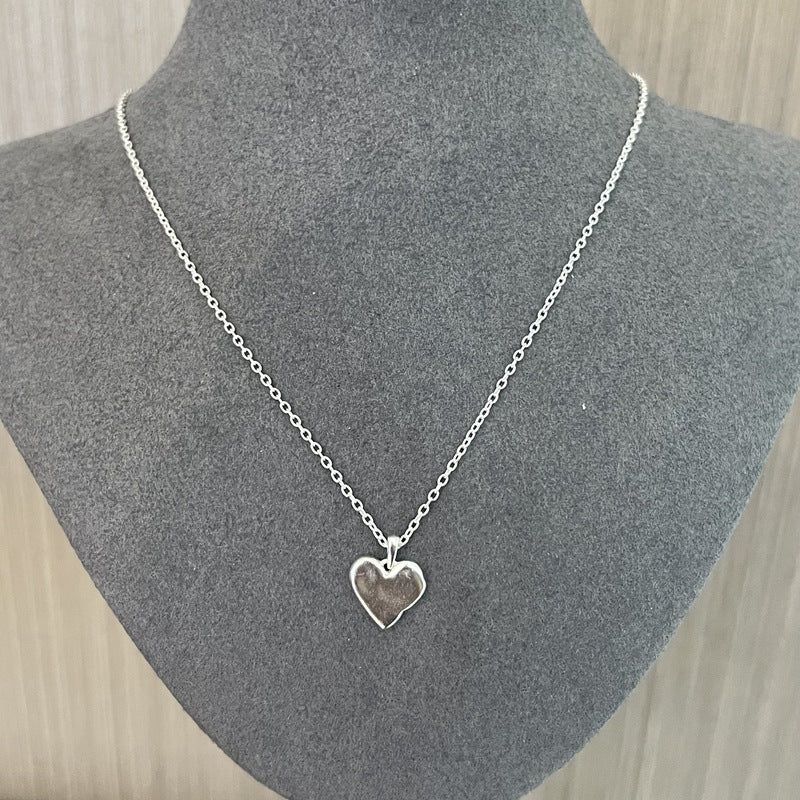 New Heart Series Compass Grass Heart Necklace - floysun