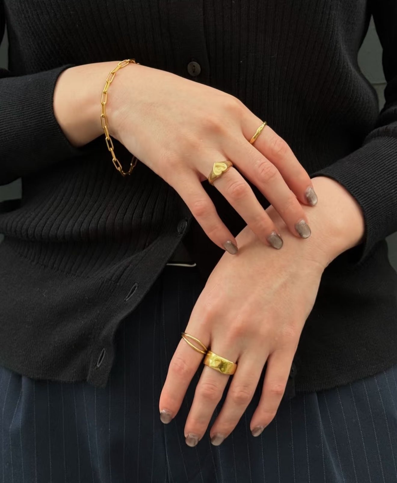 New Heart Series Heart Signet Ring - floysun