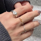 New Heart Series Heart Signet Ring - floysun