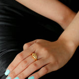 New Heart Series Heart Signet Ring - floysun