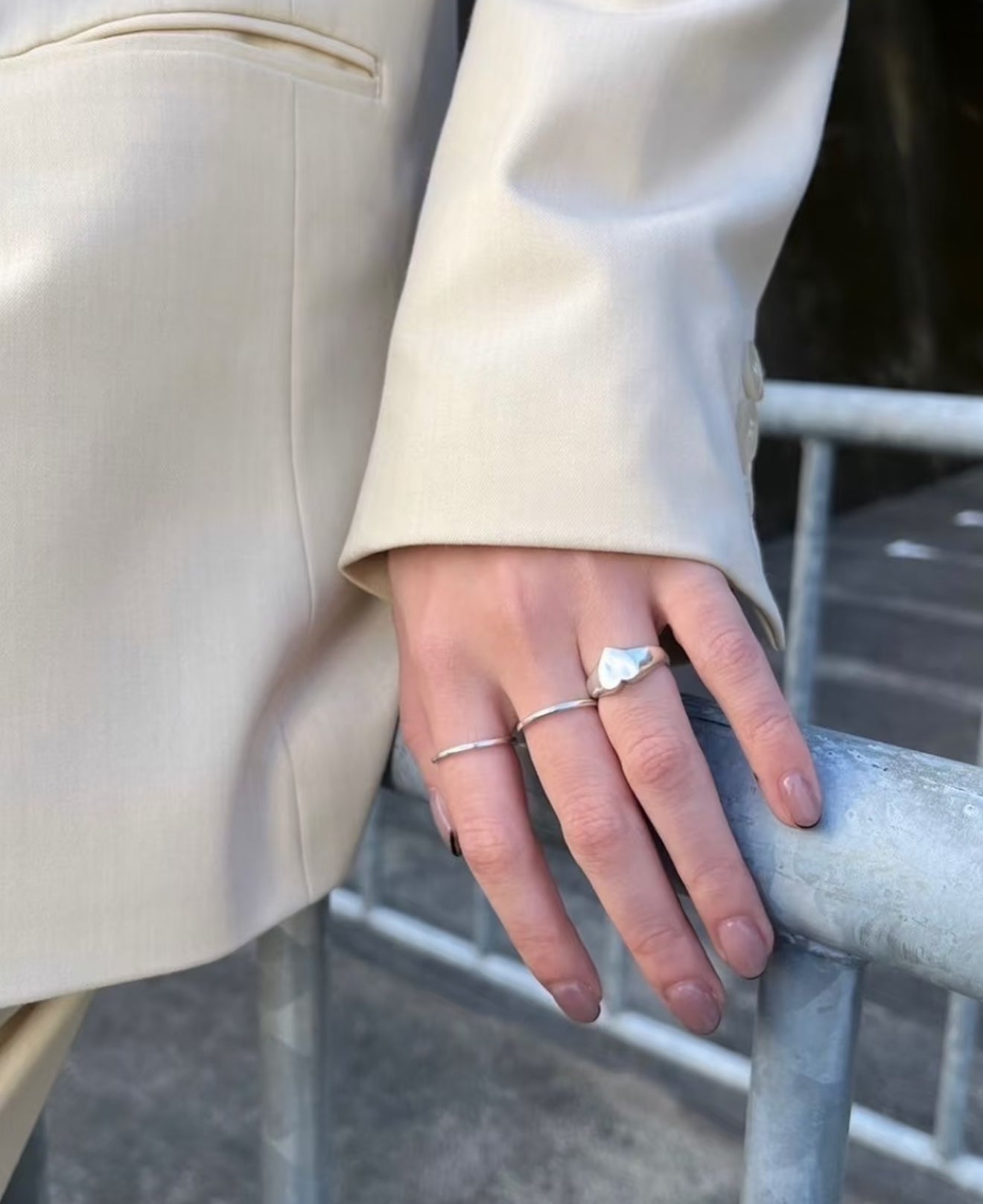 New Heart Series Heart Signet Ring - floysun