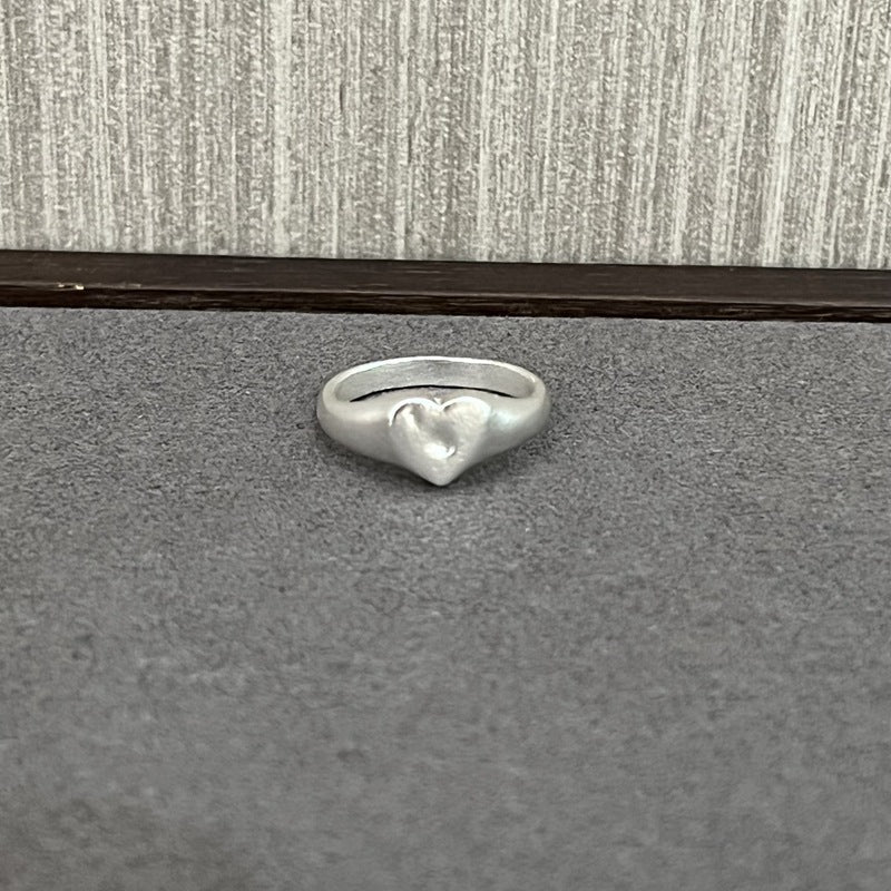 New Heart Series Heart Signet Ring - floysun