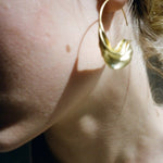 Niche Vintage Gold Half - Hoop Earrings - floysun