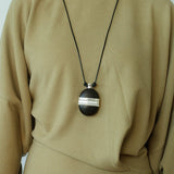 Nomadic Spirit Sandalwood Flask Necklace - floysun