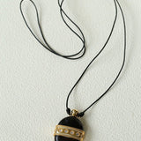 Nomadic Spirit Sandalwood Flask Necklace - floysun