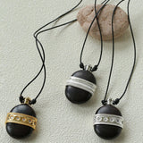 Nomadic Spirit Sandalwood Flask Necklace - floysun