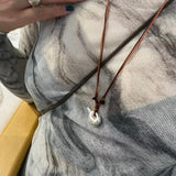 Nomadic Woven Basket & Flask Pendant Necklace - floysun