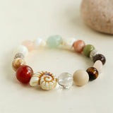 Ocean Encounter Artisan Treasure Bead Bracelet - floysun