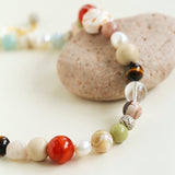Ocean Encounter Artisan Treasure Bead Necklace - floysun