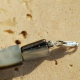 Ocean Mirage – Square Grey MOP & Baroque Pearl Beaded Necklace - floysun