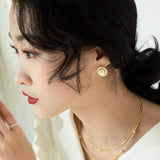 Oceanic Glow Mother of Pearl Earrings - floysun