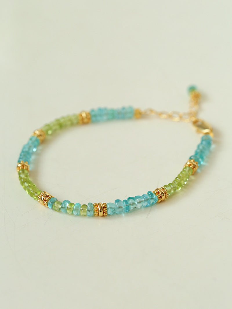 Olive Crystal Bracelet - floysun