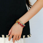 Olive Crystal Bracelet - floysun