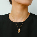 Opera Tulle Lace Clover Necklace - floysun