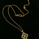 Opera Tulle Lace Clover Necklace – Inspired by Buccellati - floysun