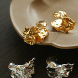 Orchid Metal Design Earrings - floysun