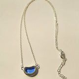 Pea Pod Dream – Colorful Glass Bead Necklace - floysun