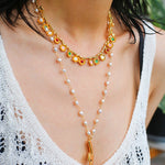 Peace Dove Pendant Pearl Necklace - floysun