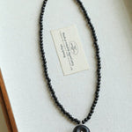 Peace Fruit Ebony Wood Necklace - floysun