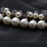 Petite Two Pearl Studs Earrings - floysun
