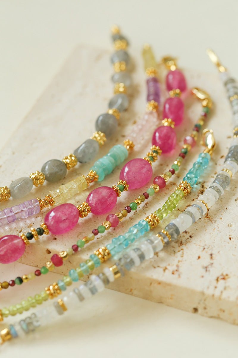 Pink Tourmaline Bracelet - floysun