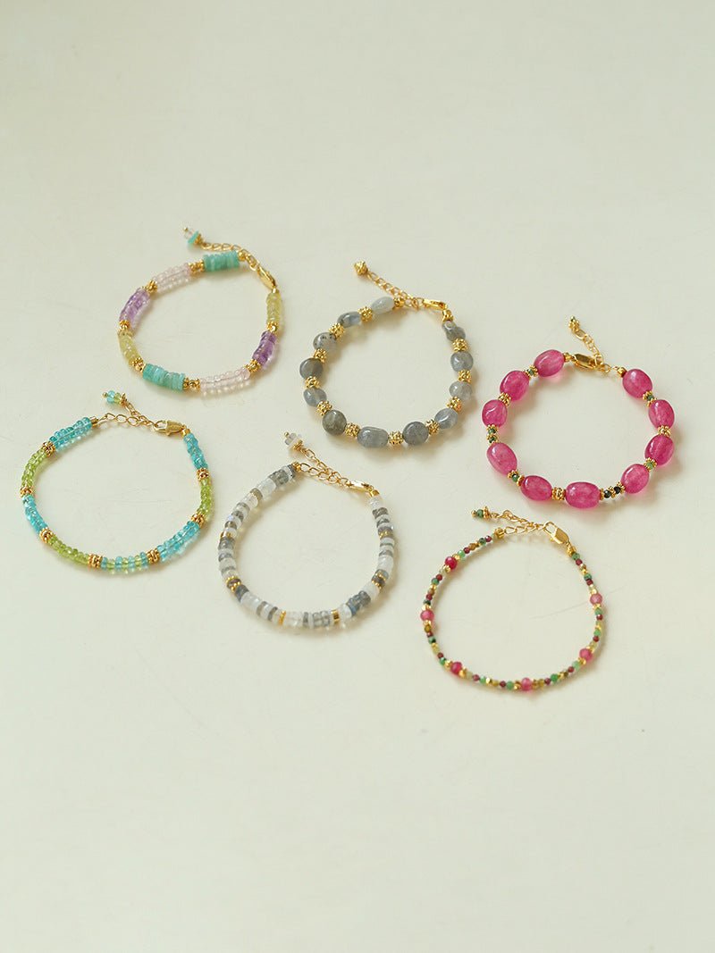 Pink Tourmaline Bracelet - floysun
