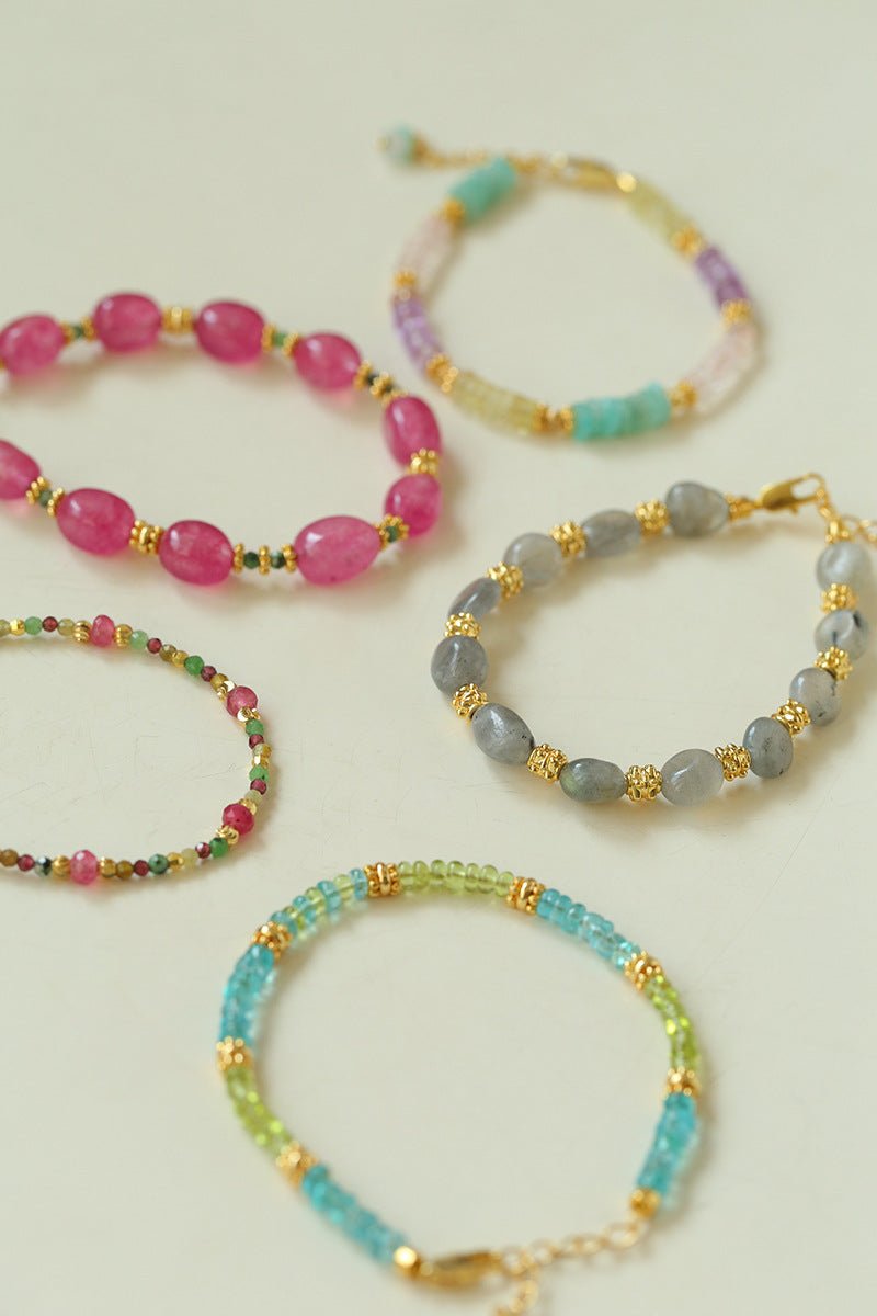 Pink Tourmaline Bracelet - floysun