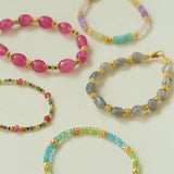 Pink Tourmaline Bracelet - floysun